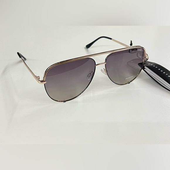 QUAY AUSTRALIA HIGH KEY -GLDBLK/BRN - Picture 3 of 7